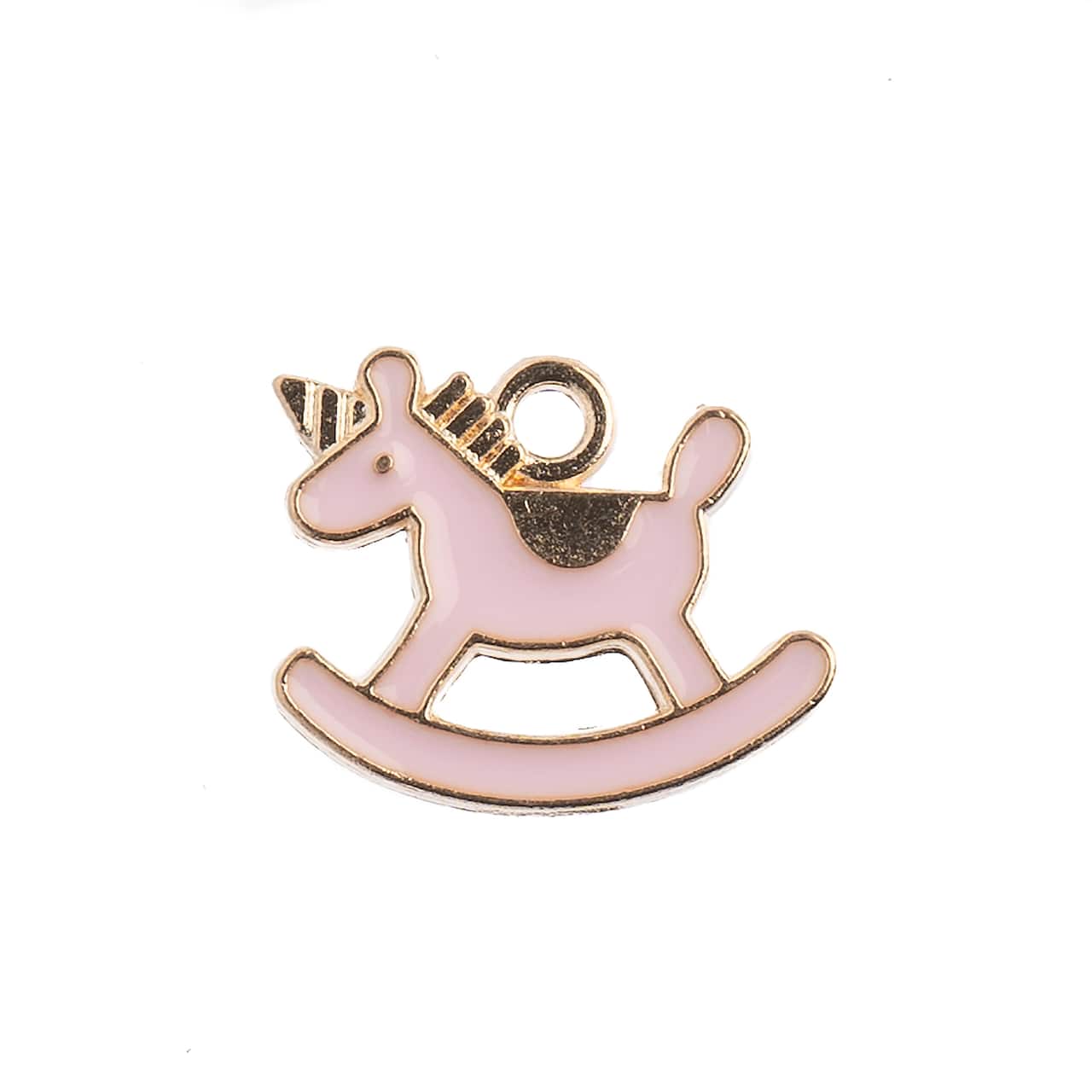 John Bead Sweet & Petite Rocking Horse Charms, 10ct.
